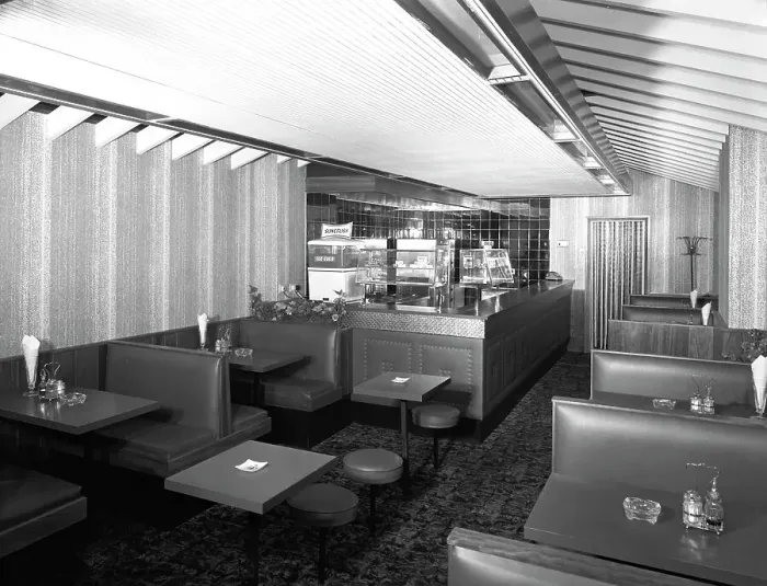 Framed Print : Interior of the Wishing Well cafe, South Yorkshire, 1960s. Artist: Michael Walters