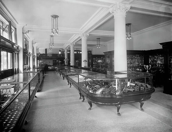 Interior, Wright Kay & Co. Detroit, Mich. between 1905 and 1915. Creator: Unknown. Interior, Wright Kay & Co. Detroit, Mich. between 1905 and 1915. Creator: Unknown