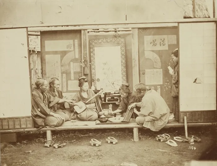 Framed Print : Interiors, 1884. Creator: Unknown Framed Print : Interiors, 1884. Creator: Unknown