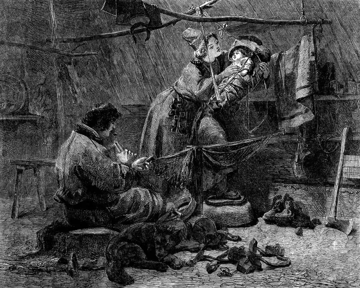 Framed Print : The International Exhibition: Fisherman's Hut in Lapland, by J. F. Hockert, 1862. Creator: Unknown. The International Exhibition: Fisherman's Hut in Lapland, by J. F. Hockert, 1862. Creator: Unknown Framed Print : The International Exhibition: Fisherman's Hut in Lapland, by J. F. Hockert, 1862. Creator: Unknown. The International Exhibition: Fisherman's Hut in Lapland, by J. F. Hockert, 1862. Creator: Unknown