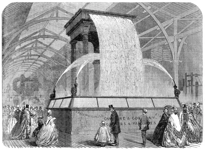 Framed Print : The International Exhibition: Gwynne's Centrifugal Pump, 1862. Creator: Unknown