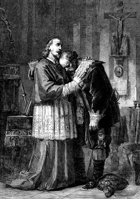 Framed Print : The International Exhibition - L'Innominato, painted by Guardassoni, of Bologna, 1862. Creator: W Thomas. The International Exhibition - L'Innominato, painted by Guardassoni, of Bologna, 1862. Creator: W Thomas Framed Print : The International Exhibition - L'Innominato, painted by Guardassoni, of Bologna, 1862. Creator: W Thomas. The International Exhibition - L'Innominato, painted by Guardassoni, of Bologna, 1862. Creator: W Thomas