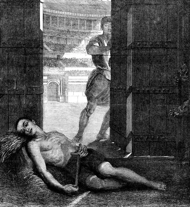 Framed Print : The International Exhibition - A Martyr in the Reign of Diocletian, by E. Slingeneyer, 1862. Creator: W Thomas. The International Exhibition - A Martyr in the Reign of Diocletian, by E. Slingeneyer, 1862. Creator: W Thomas Framed Print : The International Exhibition - A Martyr in the Reign of Diocletian, by E. Slingeneyer, 1862. Creator: W Thomas. The International Exhibition - A Martyr in the Reign of Diocletian, by E. Slingeneyer, 1862. Creator: W Thomas