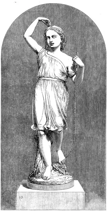 Framed Print : The International Exhibition: Thorneycroft's Skipping Girl, statuette...by Minton and Co. 1862. Creator: Unknown. The International Exhibition: Thorneycroft's Skipping Girl, statuette...by Minton and Co. 1862. Creator: Unknown Framed Print : The International Exhibition: Thorneycroft's Skipping Girl, statuette...by Minton and Co. 1862. Creator: Unknown. The International Exhibition: Thorneycroft's Skipping Girl, statuette...by Minton and Co. 1862. Creator: Unknown