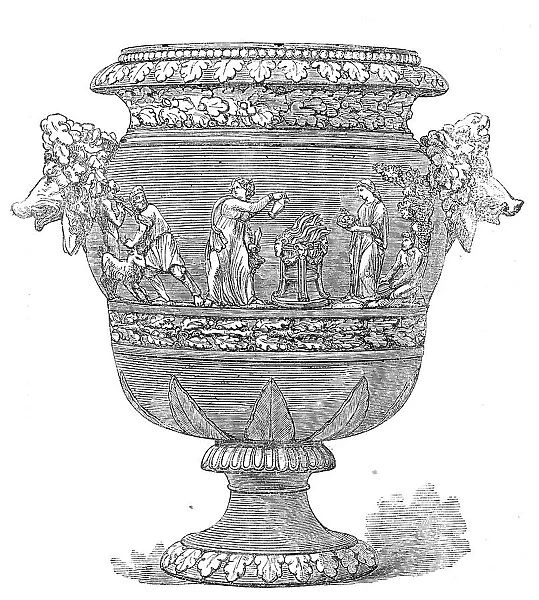 The International Exhibition: a vase by Wedgwood and Co. Etruria, 1862. Creator: Unknown