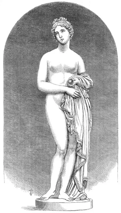 Framed Print : The International Exhibition: Venus, a coloured marble statue, by J. Gibson, R.A. 1862. Creator: Unknown. The International Exhibition: Venus, a coloured marble statue, by J. Gibson, R.A. 1862. Creator: Unknown Framed Print : The International Exhibition: Venus, a coloured marble statue, by J. Gibson, R.A. 1862. Creator: Unknown. The International Exhibition: Venus, a coloured marble statue, by J. Gibson, R.A. 1862. Creator: Unknown