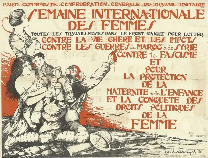 Framed Print : International Women's Week, 1926. Creator: Anonymous Framed Print : International Women's Week, 1926. Creator: Anonymous
