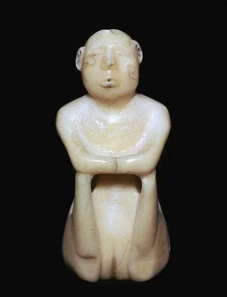 Inuit carving of a human figure, 19th century