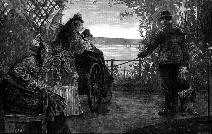 Framed Print : An Invalid, by E. F. Brewtnall, from a water-colour in the late Royal Academy exhibition, 1873. Creator: Unknown Framed Print : An Invalid, by E. F. Brewtnall, from a water-colour in the late Royal Academy exhibition, 1873. Creator: Unknown