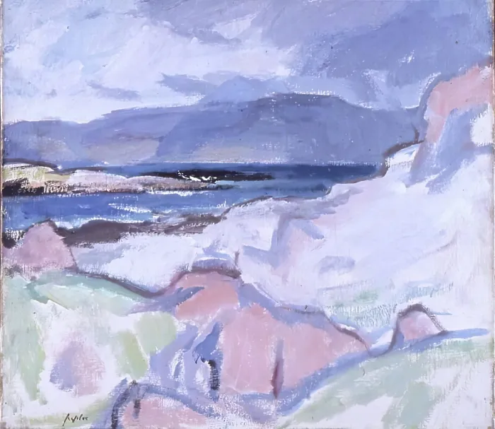 Framed Print : Iona, Pink Rocks, 1920-1934. Creator: Samuel John Peploe Framed Print : Iona, Pink Rocks, 1920-1934. Creator: Samuel John Peploe