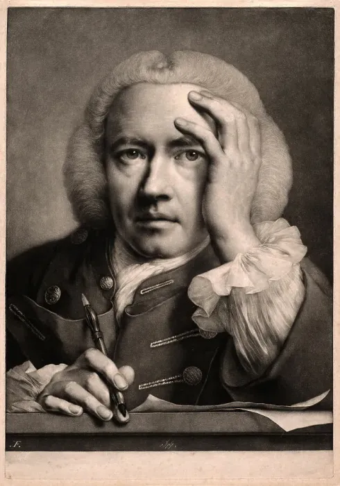 Framed Print : Ipse (Self-Portrait), from Life-Sized Heads, 1760. Creator: Thomas Frye Framed Print : Ipse (Self-Portrait), from Life-Sized Heads, 1760. Creator: Thomas Frye