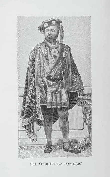 Framed Print : Ira Aldridge as Othello, 1887. Creator: Unknown. Ira Aldridge as Othello, 1887. Creator: Unknown Framed Print : Ira Aldridge as Othello, 1887. Creator: Unknown. Ira Aldridge as Othello, 1887. Creator: Unknown