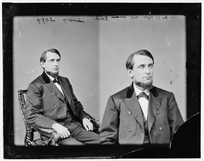 Framed Print : Ira B. Hyde of Missouri, 1865-1880. Creator: Unknown Framed Print : Ira B. Hyde of Missouri, 1865-1880. Creator: Unknown