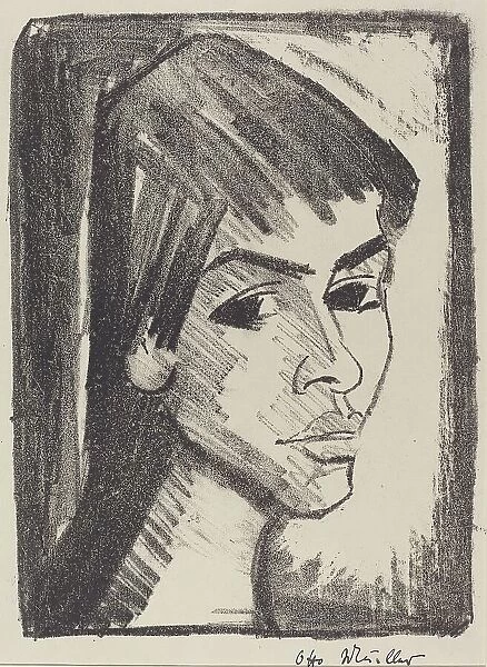 Irene Altman, 1921 / 1922. Creator: Otto Mueller