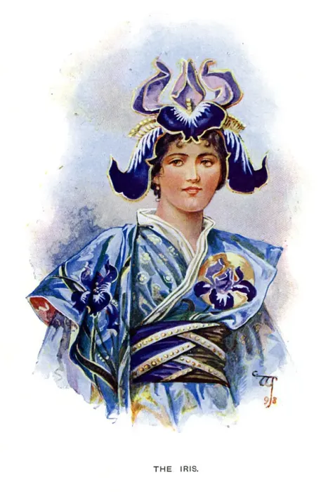 Framed Print : The Iris, 1899 Framed Print : The Iris, 1899
