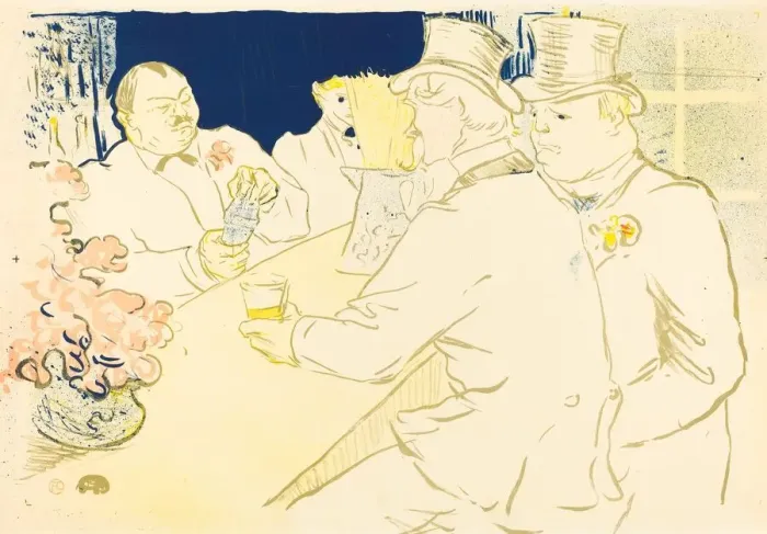 Framed Print : Irish and American Bar, rue Royale, 1896. Creator: Henri de Toulouse-Lautrec Framed Print : Irish and American Bar, rue Royale, 1896. Creator: Henri de Toulouse-Lautrec