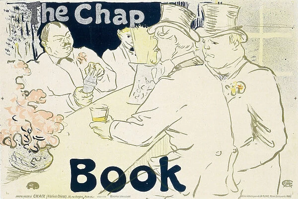 Irish and American bar, Rue Royale - The Chap Book (Poster), 1896. Artist: Henri de Toulouse-Lautrec