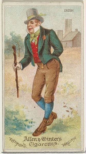 Irish, from Worlds Dudes series (N31) for Allen & Ginter Cigarettes, 1888