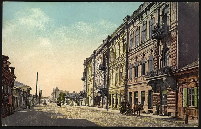 Framed Print : Irkutsk. 6th Soldiers Street. Zamiatin House, 1904-1914. Creator: Unknown Framed Print : Irkutsk. 6th Soldiers Street. Zamiatin House, 1904-1914. Creator: Unknown