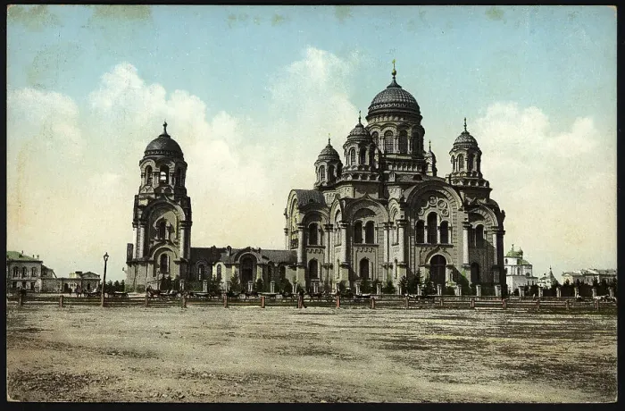 Framed Print : Irkutsk Cathedral, 1904-1914. Creator: Unknown Framed Print : Irkutsk Cathedral, 1904-1914. Creator: Unknown