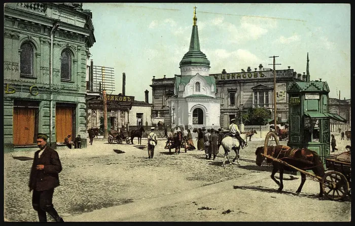 Framed Print : Irkutsk Chapel of the Savior, 1904-1914. Creator: Unknown Framed Print : Irkutsk Chapel of the Savior, 1904-1914. Creator: Unknown