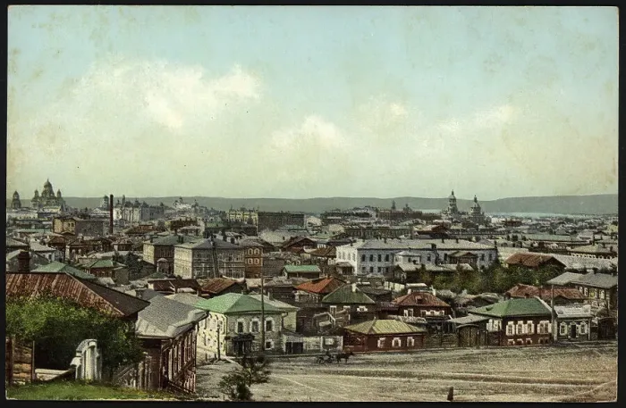 Framed Print : Irkutsk: General View, 1904-1914. Creator: Unknown Framed Print : Irkutsk: General View, 1904-1914. Creator: Unknown