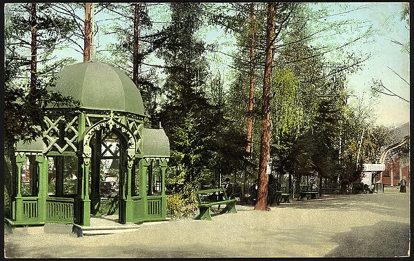 Irkutsk Quartermaster's Garden. Alcove, 1904-1914. Creator: Unknown