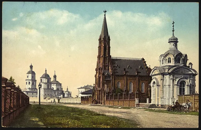 Framed Print : Irkutsk: Roman-Catholic Church, 1904-1914. Creator: Unknown