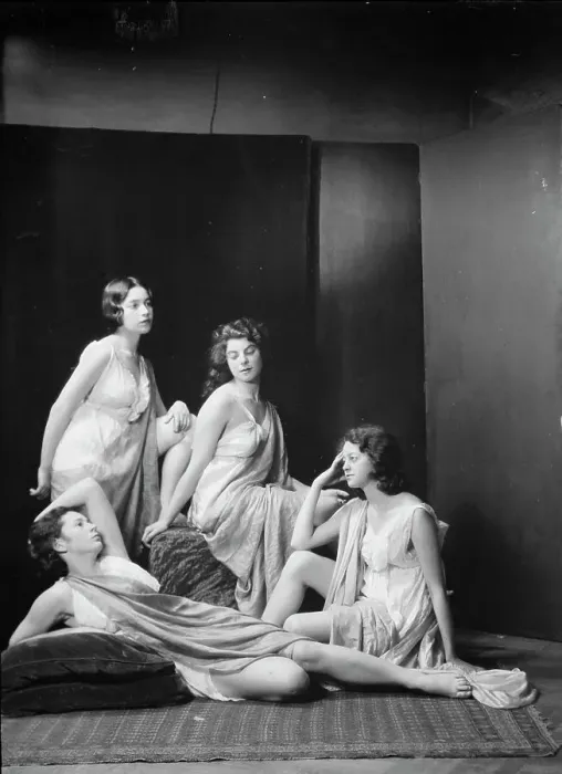 Framed Print : Irma Duncan dancers, 1929 or 1930. Creator: Arnold Genthe Framed Print : Irma Duncan dancers, 1929 or 1930. Creator: Arnold Genthe