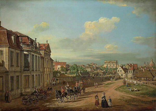 The Iron Gate Square in Warsaw, 1779. Creator: Bellotto, Bernardo (1720-1780)
