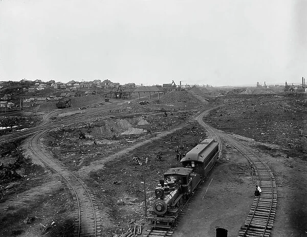 Iron Mines, Ironwood, Mich. between 1880 and 1899. Creator: Unknown