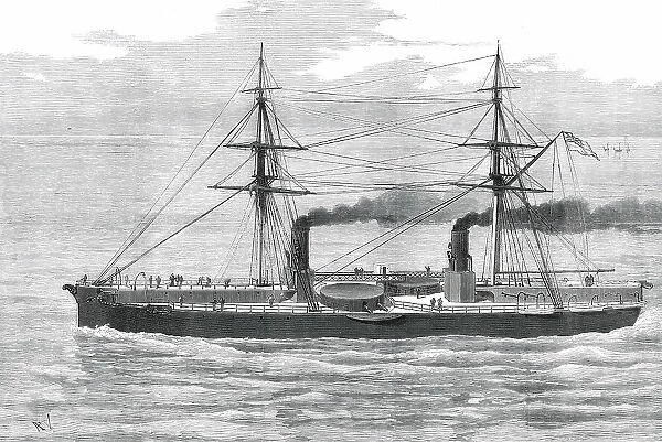 Our Ironclad Fleet: H.M.S. Inflexible, 1876. Creator: Unknown