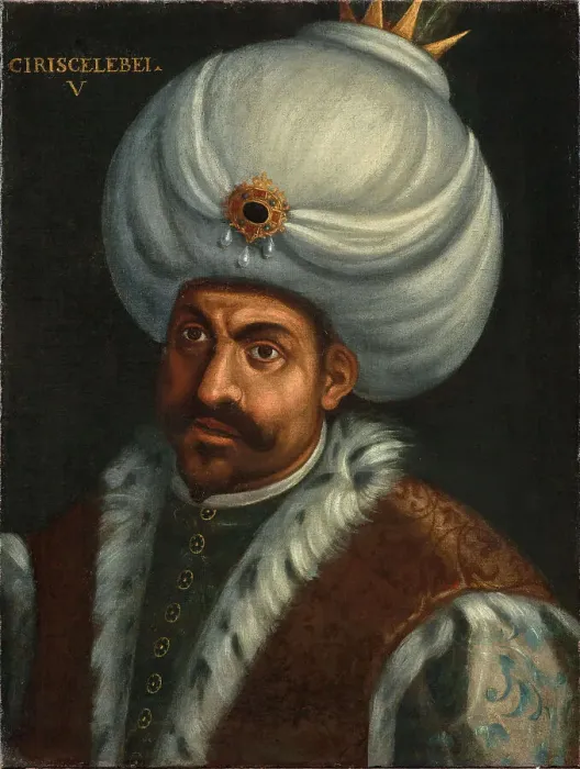 Framed Print : Isa Celebi (1380-1403), Sultan of the Ottoman Empire, 16th century. Creator: Venetian master Framed Print : Isa Celebi (1380-1403), Sultan of the Ottoman Empire, 16th century. Creator: Venetian master