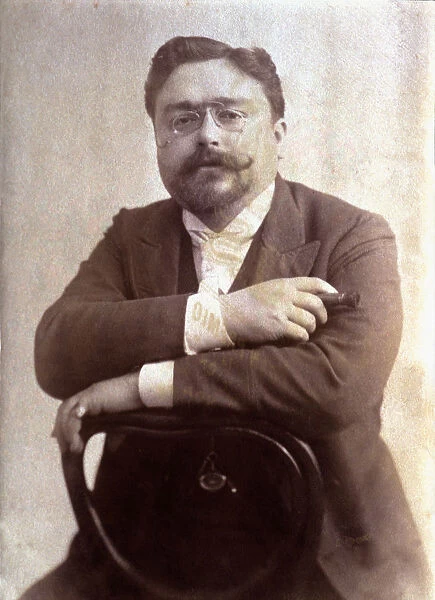 Isaac Albeniz (1860-1909), Spanish composer, photography around 1895-96