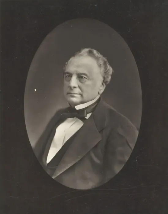 Framed Print : Isaac Pereire, c. 1853 / 76. Creator: Nadar Framed Print : Isaac Pereire, c. 1853 / 76. Creator: Nadar