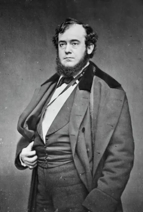 Framed Print : Isaac Vanderbeck Fowler, between 1855 and 1865. Creator: Unknown Framed Print : Isaac Vanderbeck Fowler, between 1855 and 1865. Creator: Unknown