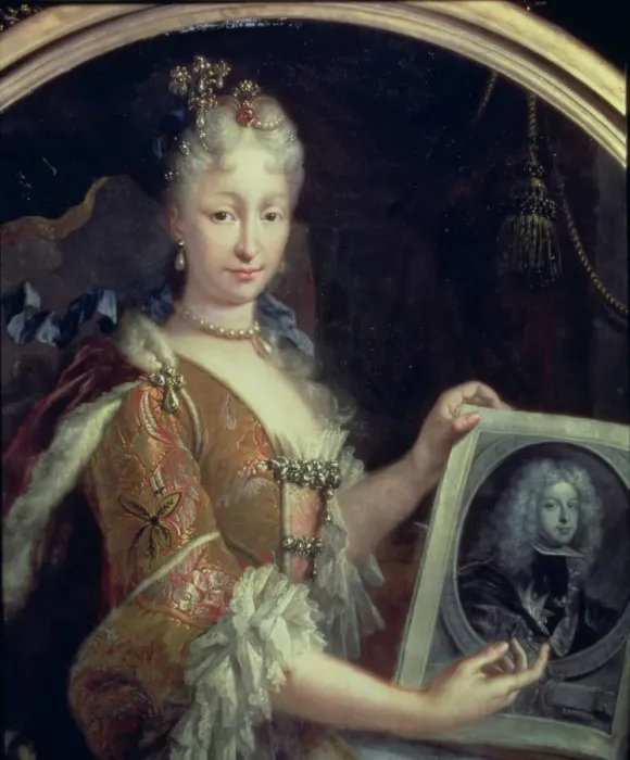 Framed Print : Isabel de Farnesio (1692-1766), second wife of Felipe V Framed Print : Isabel de Farnesio (1692-1766), second wife of Felipe V