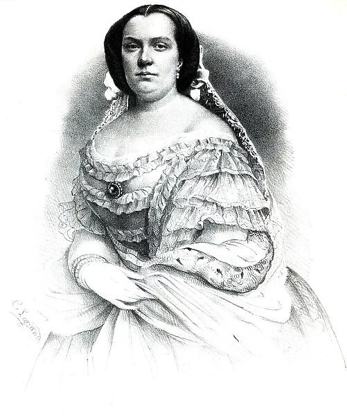 Isabel II of Bourbon (1830-1904), Queen of Spain from 1833 to 1868, daughter of Ferdinand