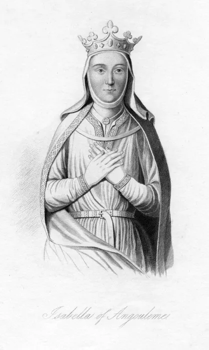 Framed Print : Isabella of Angouleme, (c1187-1246) Framed Print : Isabella of Angouleme, (c1187-1246)