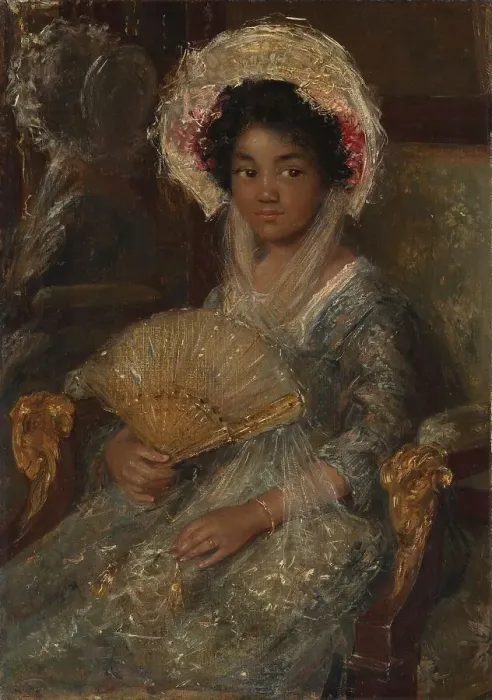 Framed Print : Isabella, c.1906. Creator: Simon Maris Framed Print : Isabella, c.1906. Creator: Simon Maris