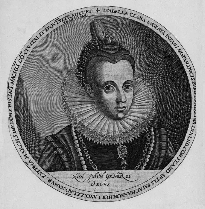 Framed Print : Isabella Clara Eugenia. Creator: Unknown Framed Print : Isabella Clara Eugenia. Creator: Unknown