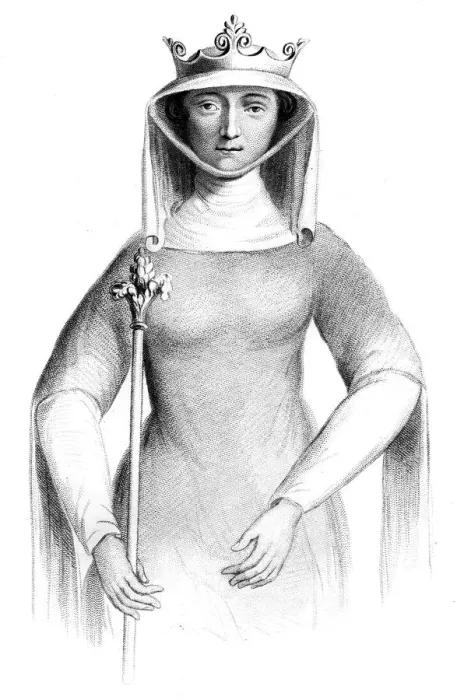 Framed Print : Isabella of France, Queen Consort of Edward II of England. Artist: Henry Colburn Framed Print : Isabella of France, Queen Consort of Edward II of England. Artist: Henry Colburn