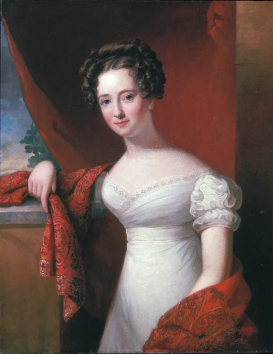 Framed Print : Isabella Hodgkiss Norvell, c1823. Creator: Jacob Eichholtz Framed Print : Isabella Hodgkiss Norvell, c1823. Creator: Jacob Eichholtz