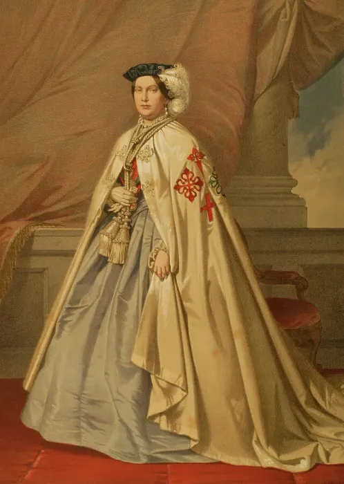 Framed Print : Isabella II of Spain, 1865. Creator: Unknown Framed Print : Isabella II of Spain, 1865. Creator: Unknown