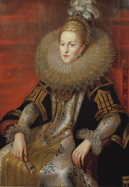 Isabella Klara Eugenia, 1566-1633, Princess of Spain, Archduchess of Austria. Creator: Anon