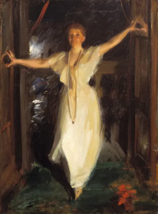 Framed Print : Isabella Stewart Gardner in Venice, 1894. Artist: Zorn, Anders Leonard (1860-1920) Framed Print : Isabella Stewart Gardner in Venice, 1894. Artist: Zorn, Anders Leonard (1860-1920)