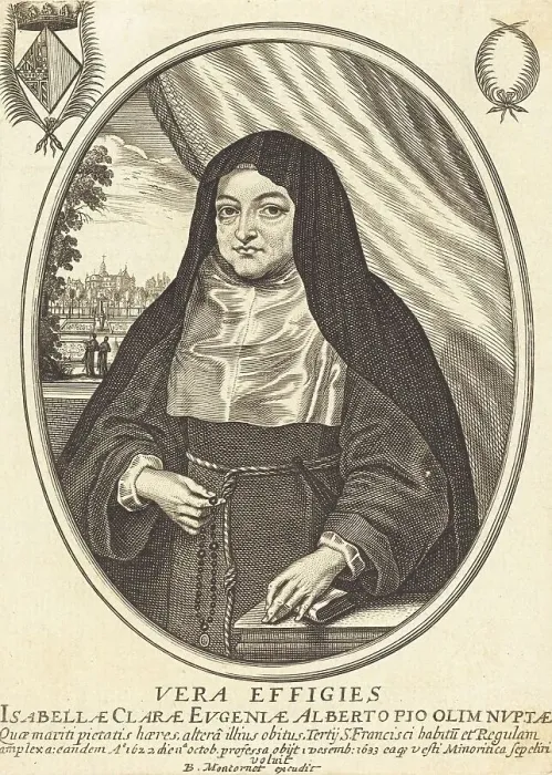 Framed Print : Isabelle Claire Eugénie. Creator: Balthasar Moncornet Framed Print : Isabelle Claire Eugénie. Creator: Balthasar Moncornet