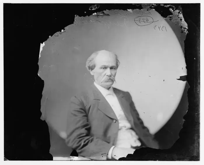 Framed Print : Isham G. Harris of Tennessee, 1865-1880. Creator: Unknown