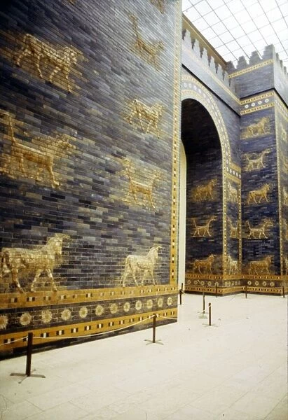 Ishtar Gate, Babylon, 575 BC, (c20th century)