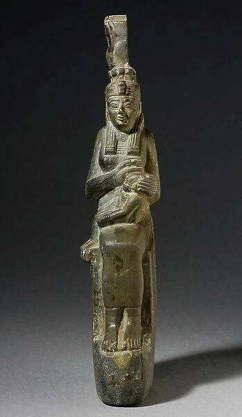 Isis Suckling Horus, Egypt, Third Intermediate Period circa 24th Dynasty. Creator: Unknown